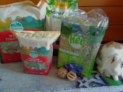 Alimentazione del coniglio