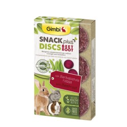 Gimbi Snack Plus Discs Beetroot 50g mangime complementare