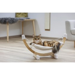 kerbl Amaca Bianca in Legno con Peluche