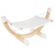 kerbl Amaca Bianca in Legno con Peluche