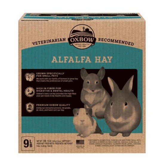 Vendita Pellet Fieno Oxbow Adult Rabbit Food 2kg per Conigli Adulti