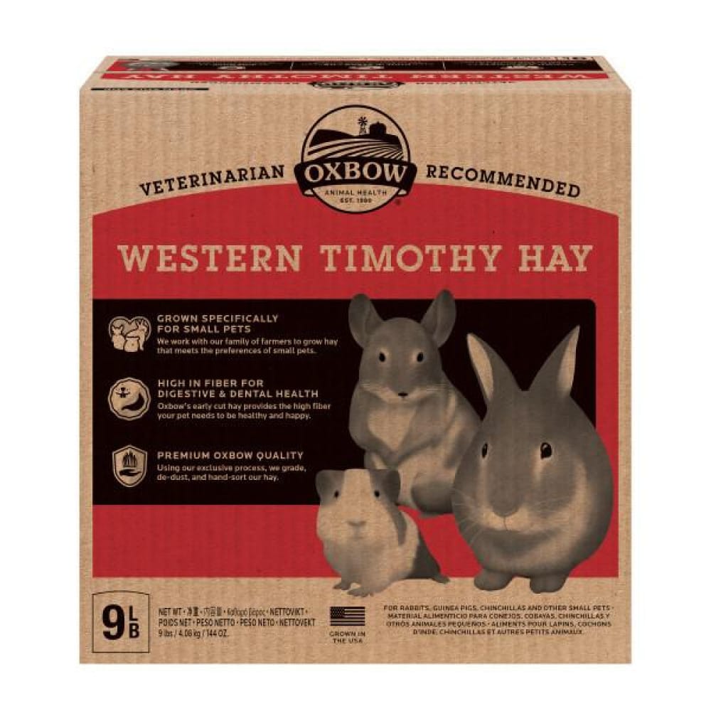 Vendita Fieno Oxbow Western Timothy Hay 4 kg per Conigli e Roditori