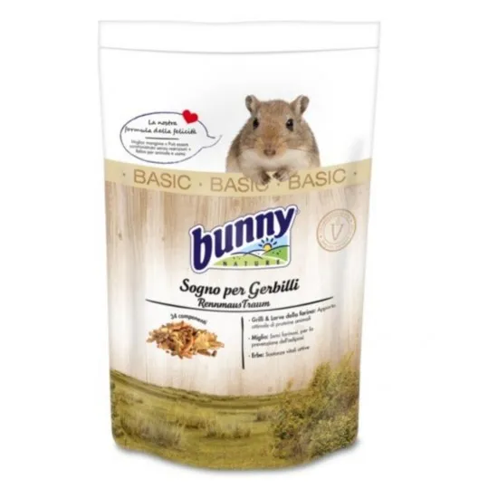 Bunny sogno per Gerbilli 400gr mangime completo 