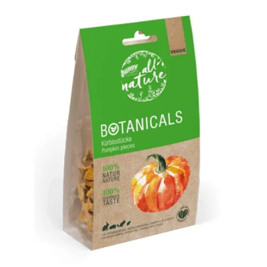 All Nature Botanicals Veggie e Protein Pezzi di Zucca essiccati Bunny mangime complementare 