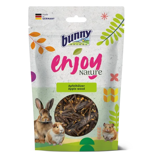 Bunny il Piacere di Rosicchiare - Legno di Melo 100 gr mangime complementare