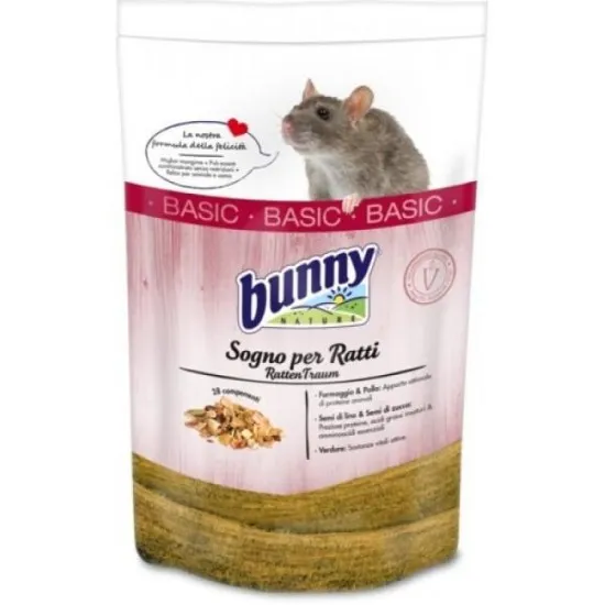 Bunny Sogno per Ratti Basic 4,0 kg mangime completo