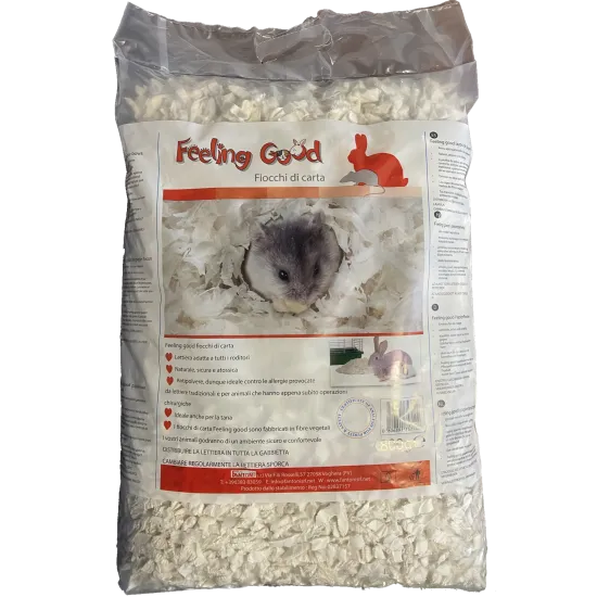 Lettiera Feeling Good fiocchi di carta SOLO 7,90€ POCHI PEZZI DISPONIBILI !!