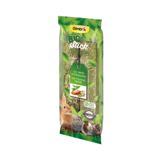 Big stick con Semi di Finocchio Gimbi 70 gr mangime complementare SOLO 3,59€ da 2pz SOLO 2,90€ DA 6pz