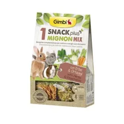 GIMBI SNACK PLUS MIGNON MIX  ERBE E ORTAGGI 50 G PROMO FINO 2,19€