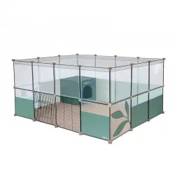 Parco Naveen del coniglio nano e del porcellino d' india Hamiform OMAGGIO Alimento + Snack PROMO7gg