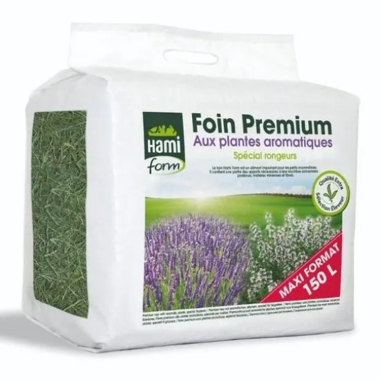 Fieno Hamiform Premium con Piante Aromatiche 150L alimento complementare