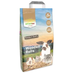 Lettiera in pellet di legno Wooden Rolls Litter 8 L 4,5kg