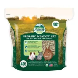 Fieno Oxbow - Organic Meadow hay  1.130 kg mangime semplice per conigli e roditori