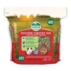 Fieno Oxbow - Western Timothy Hay - 1,130 kg mangime semplice per conigli e roditori