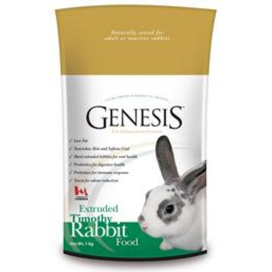 Genesis Timothy Rabbit Food 5kg alimento completo TAZZA OMAGGIO COLLEZIONE 2023 OGNI SACCHETTO DA 5KG FINO ESAURIMENTO SCORTE