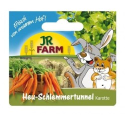 Jr Farm Tunnel di Fieno con Carote 125 gr mangime complementare Jr Farm Tunnel di Fieno con Carote 125 gr mangime complementare