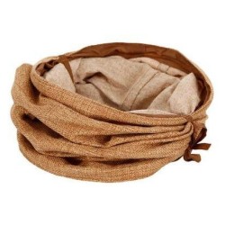 Tunnel elicoidale in lino 50 x 18 cm Kerbl 