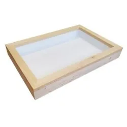 Copertura in Legno per Lettiera in Plastica per Roditori - Rosicchiando 8,5h