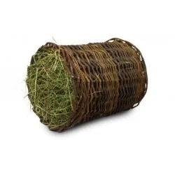 Tunnel in Vimini Large con Fieno naturale Jr Farm mangime complementare