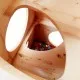 Torre Xl per Gatti Rosicchiando con due cuscini e tiragraffi 45 x 45 x 95h semplicemente unico !!