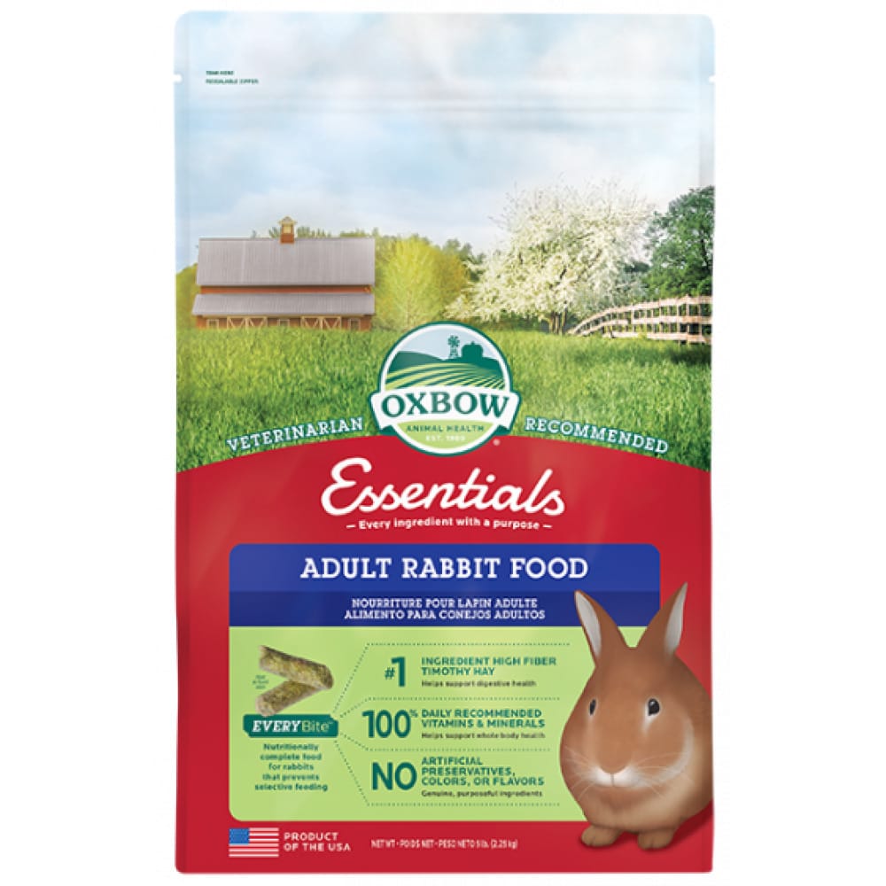 Oxbow Bunny Basic T - Adult Rabbit Food - 2,27 kg alimento complementare